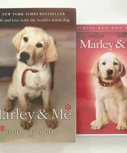 Marley & Me book and Dvd