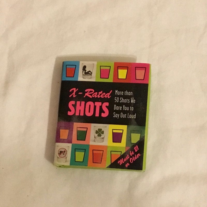 X-rated Shots Recipe book
