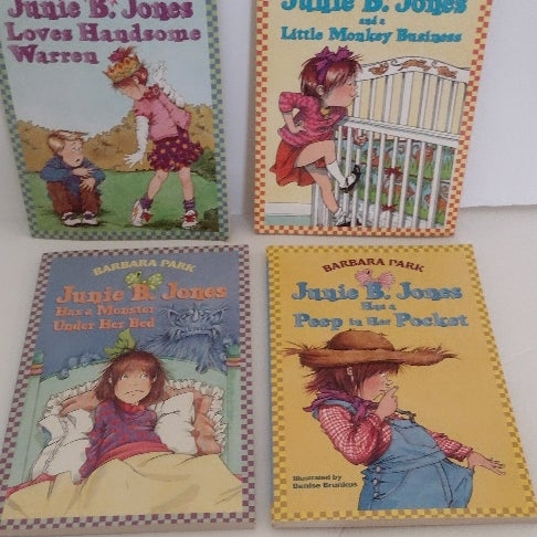 Junie B Jones books set of 4