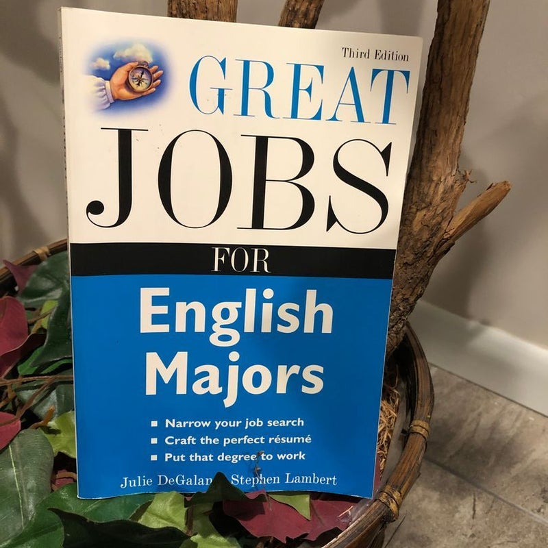 Great Jobs for English Majors, 3rd Ed