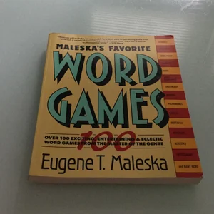 Maleska's Favorite Word Games