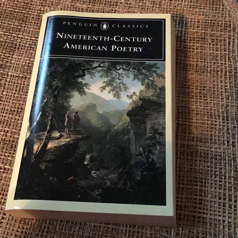 Nineteenth-Century American Poetry