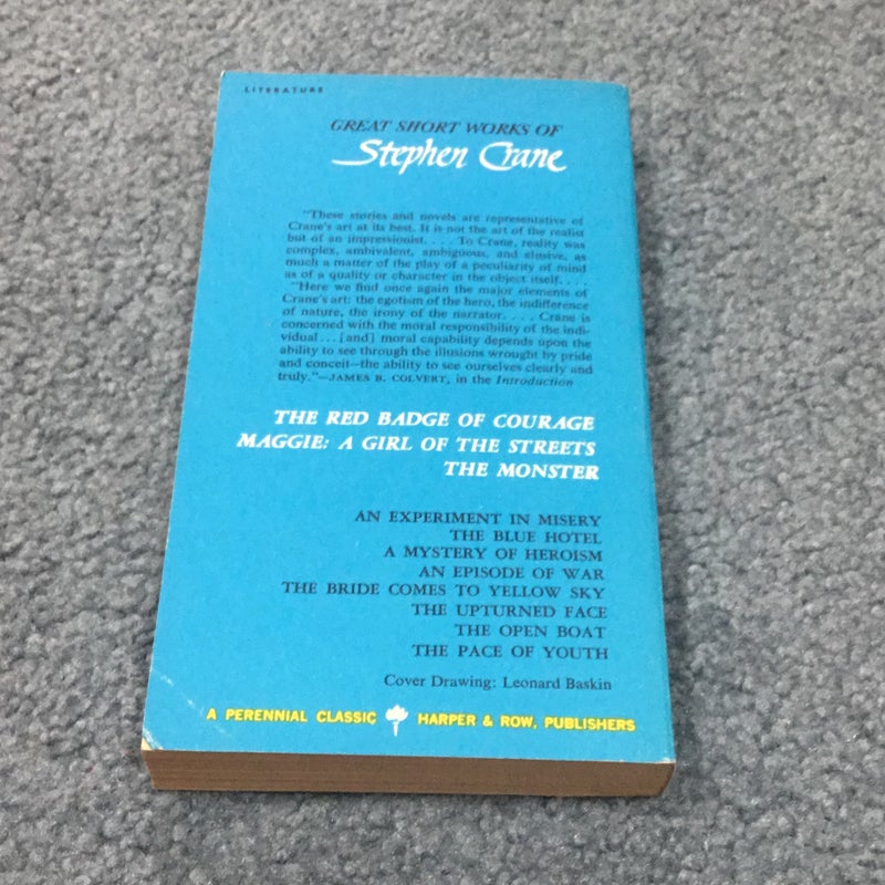 Great Short Works of Stephen Crane 