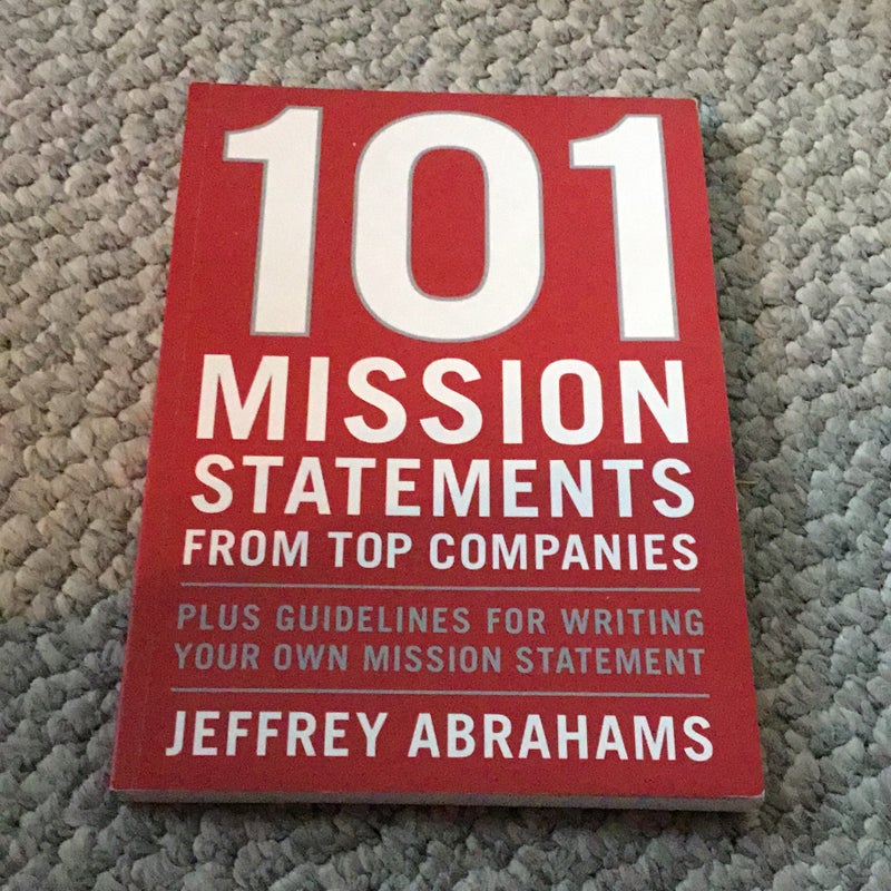 101 Mission Statements from Top Companies