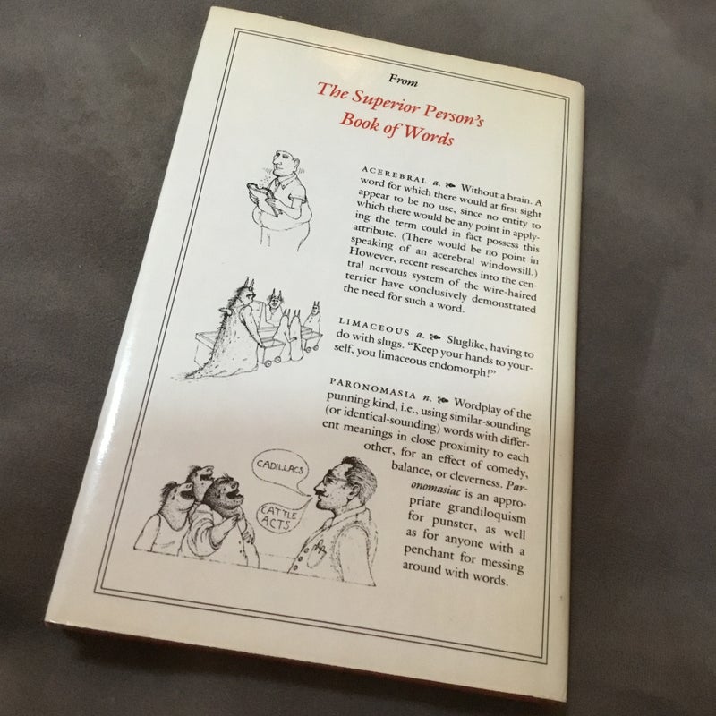 Superior Person's Book of Words