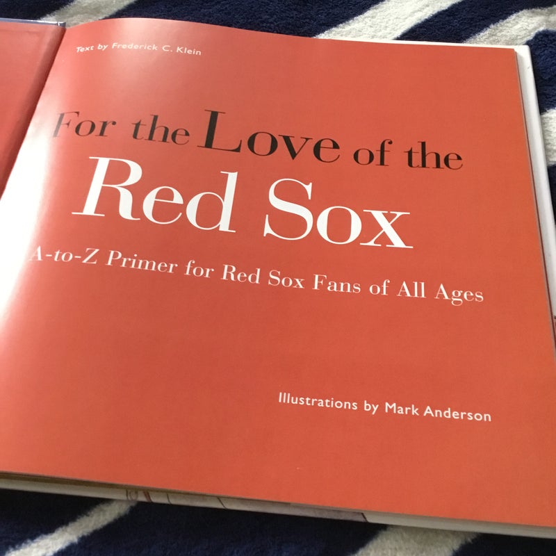 For the Love of the Red Sox