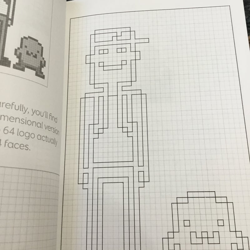 Pixel Power & Pixel Gamer coloring books