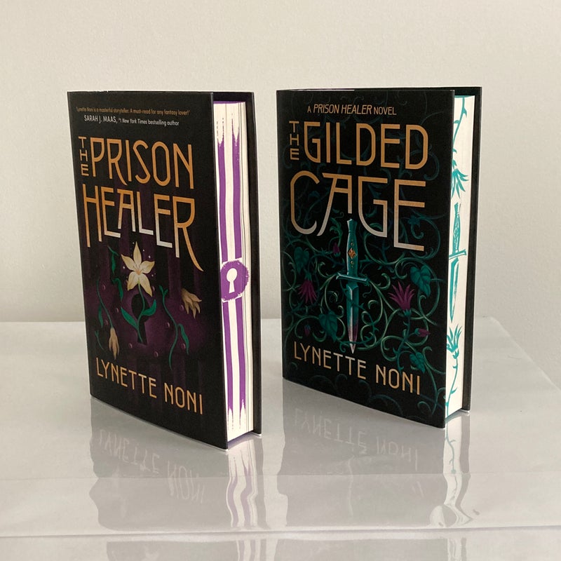 Fairyloot SIGNED The Prison Healer & The Gilded Cage