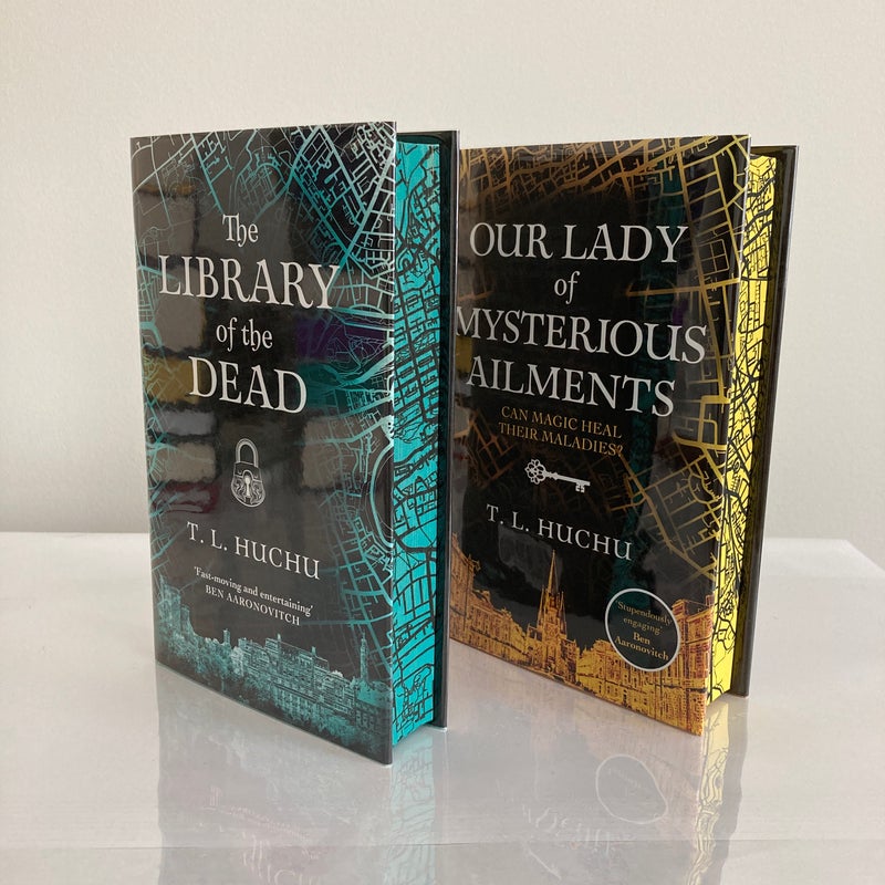 Edinburgh Nights: The Library of the Dead & Our Lady of Mysterious Ailments ~ Goldsboro Signed/Numbered Editions 