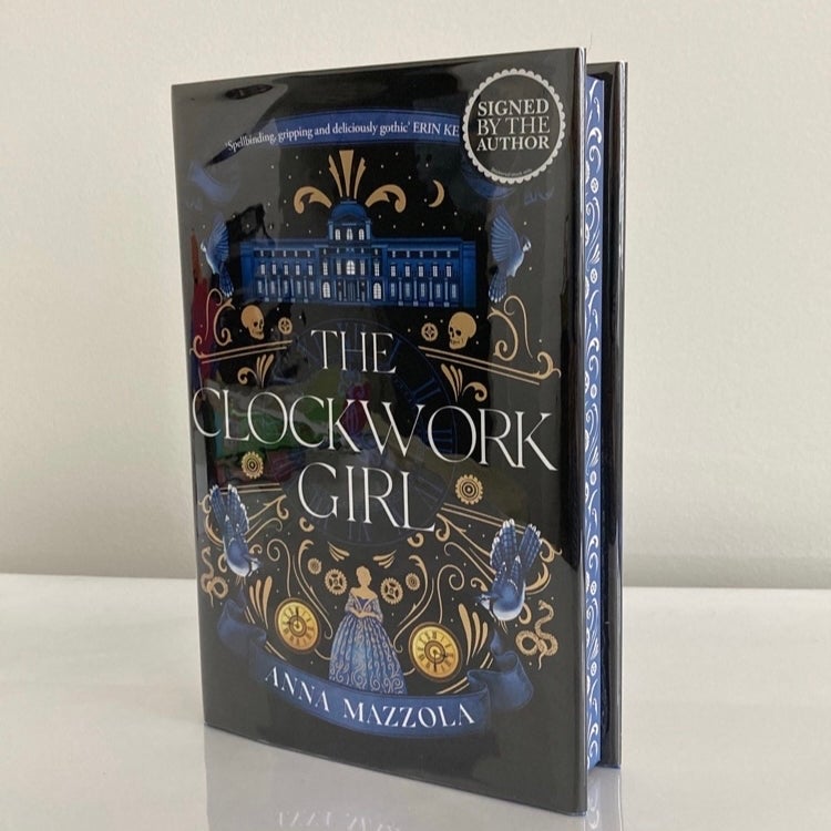 The Clockwork Girl Signed Waterstones Edition by Anna Mazzola