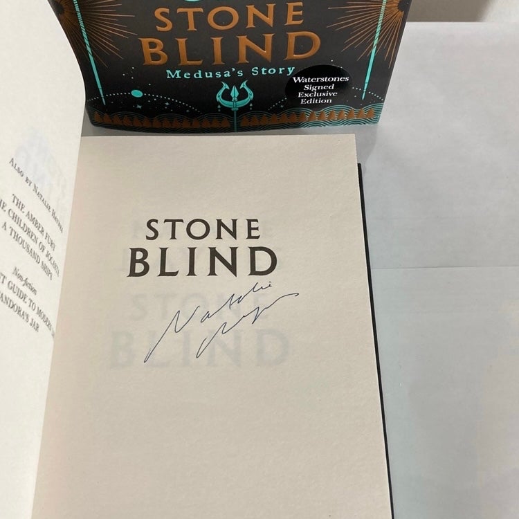 Waterstones Stone sold Blind by Natalie Haynes