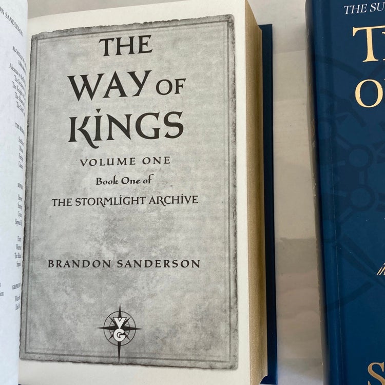 Fairyloot exclusive edition The Way of Kings Brandon Sanderson outlet