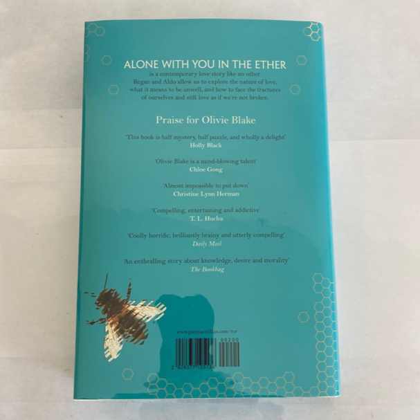 Alone With You In The Ether Waterstones Exclusive Edition, Stenciled Edges