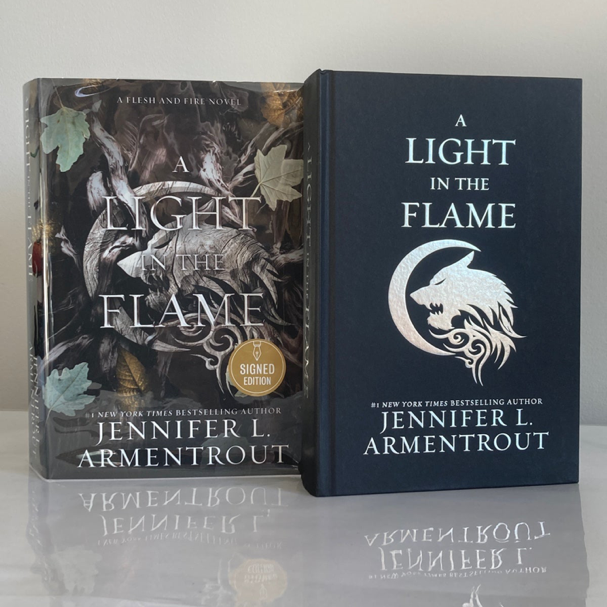 A Light in the Flame Barnes & Noble SIGNED (SOLD OUT!) Edition 