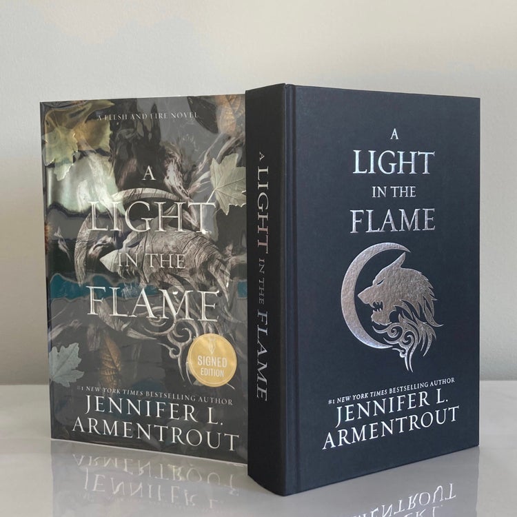A Light in the Flame Barnes & Noble SIGNED (SOLD OUT!) Edition 