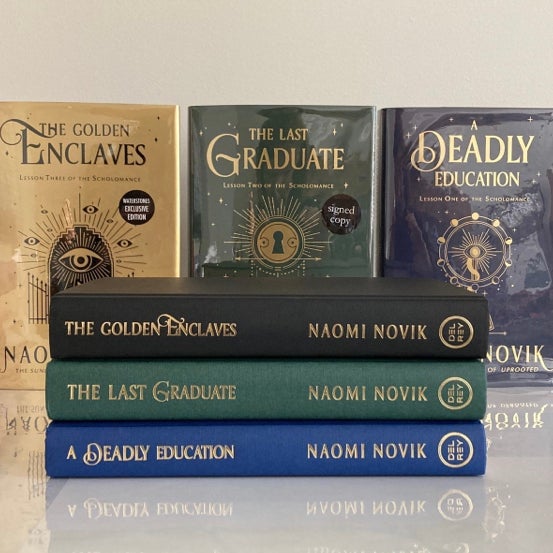 The Scholomance' Book Trilogy by Naomi Novik — Tools and Toys