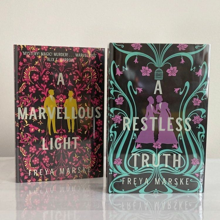 Illumicrate Special Editions of A Marvelous Light and A deals Restless Truth