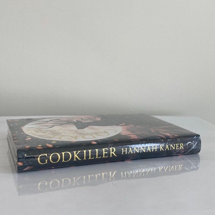 Illumicrate January Exclusive fashion Signed Hardcover Edition Godkiller by Hannah Kaner