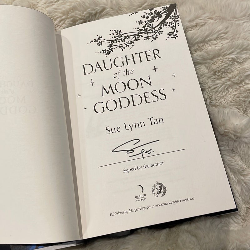 Fairyloot Daughter of the Moon Goddess - popular signed!