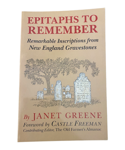 Epitaphs to Remember