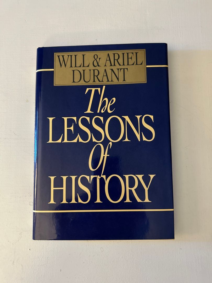 The Lessons of History