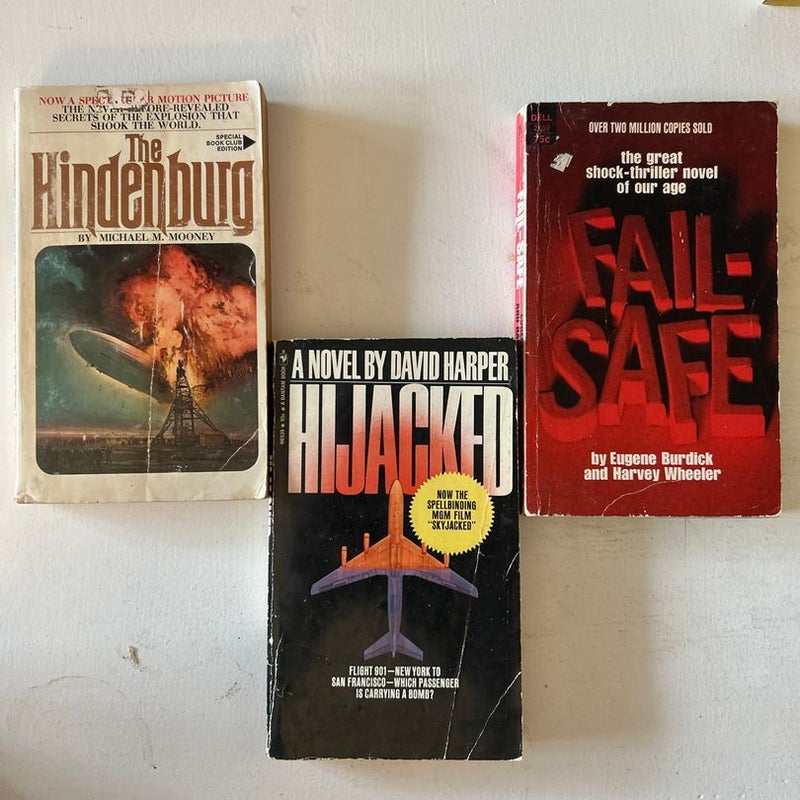 Set of three thrillers