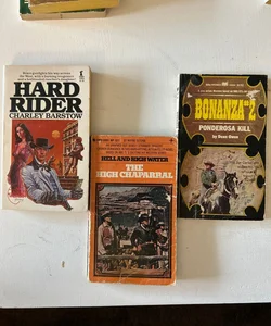 Set of three westerns
