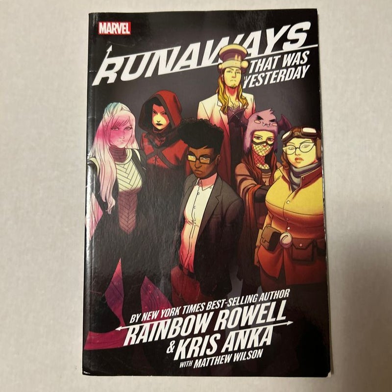 Runaways by Rainbow Rowell and Kris Anka Vol. 3