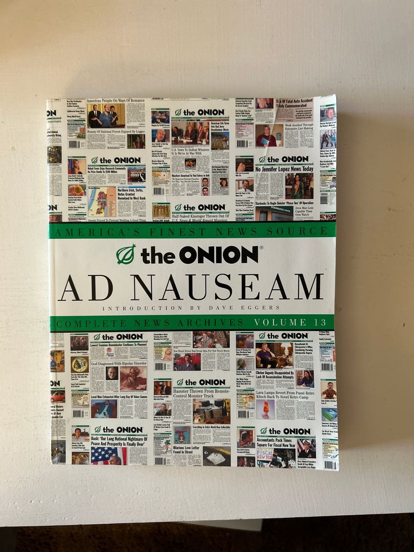 The Onion Ad Nauseam