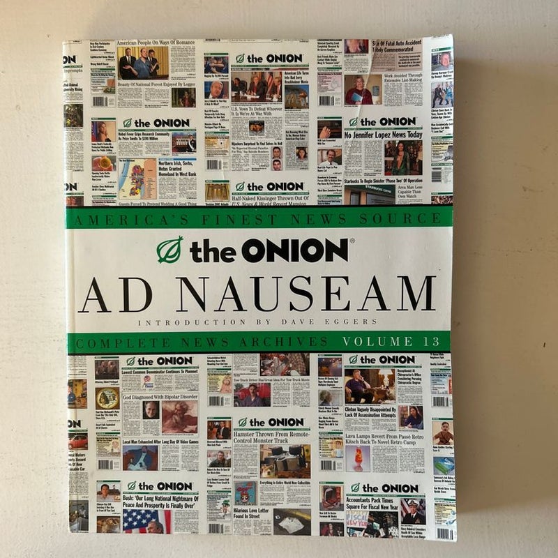 The Onion Ad Nauseam