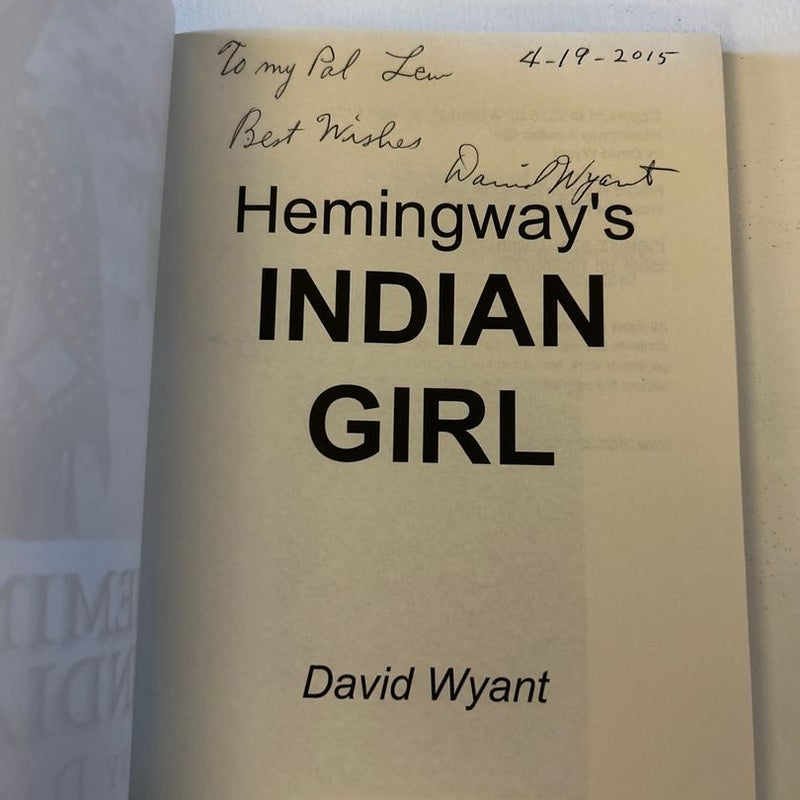 Hemingway's Indian Girl