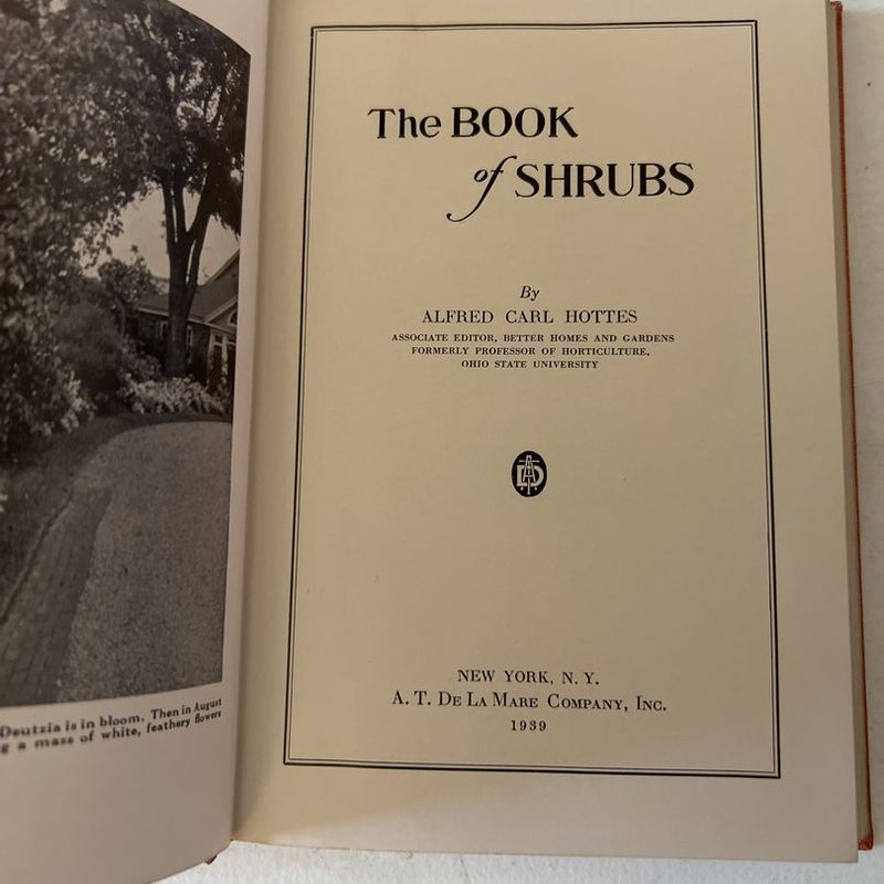 The Book of Shrubs