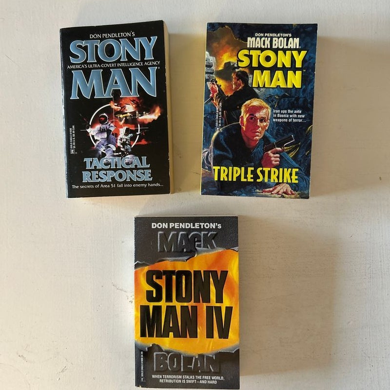 Stoney Man (set of three)