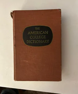 The American College Dictionary