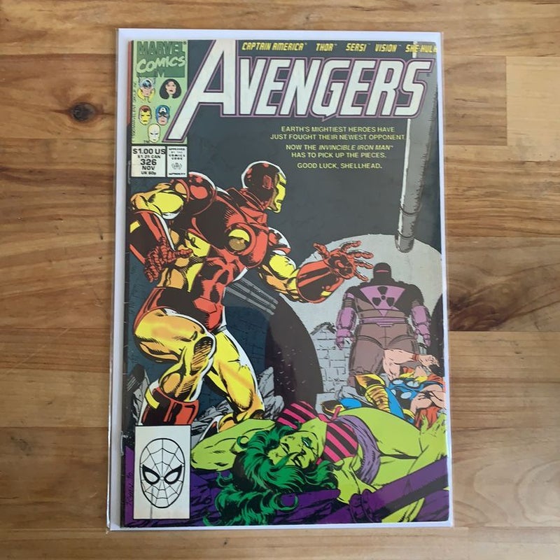 Marvel Comics The Avengers (1983-1990) 4-Comic Bundle