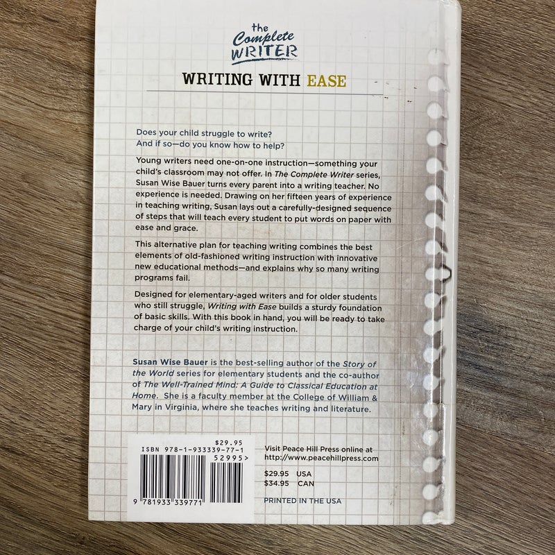 The Complete Writer: Writing with Ease: Strong Fundamentals