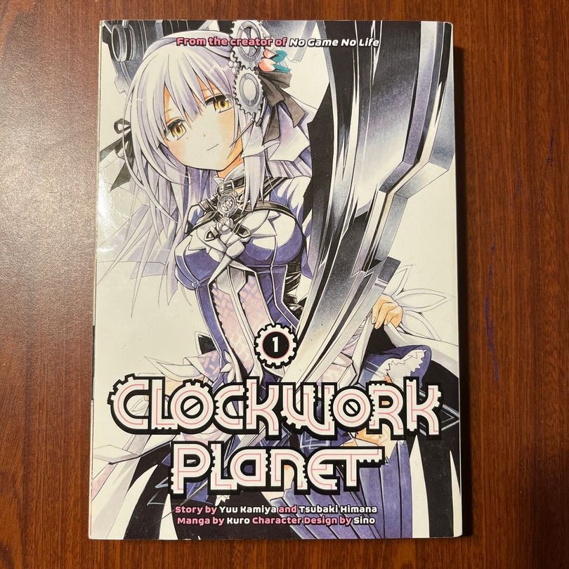 CLOCKWORK PLANET Volume III Yuu Kamiya Tsubaki Himana Light novel