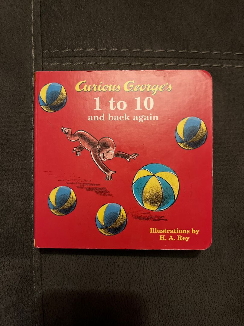 Curious George's 1 to 10 and Back Again