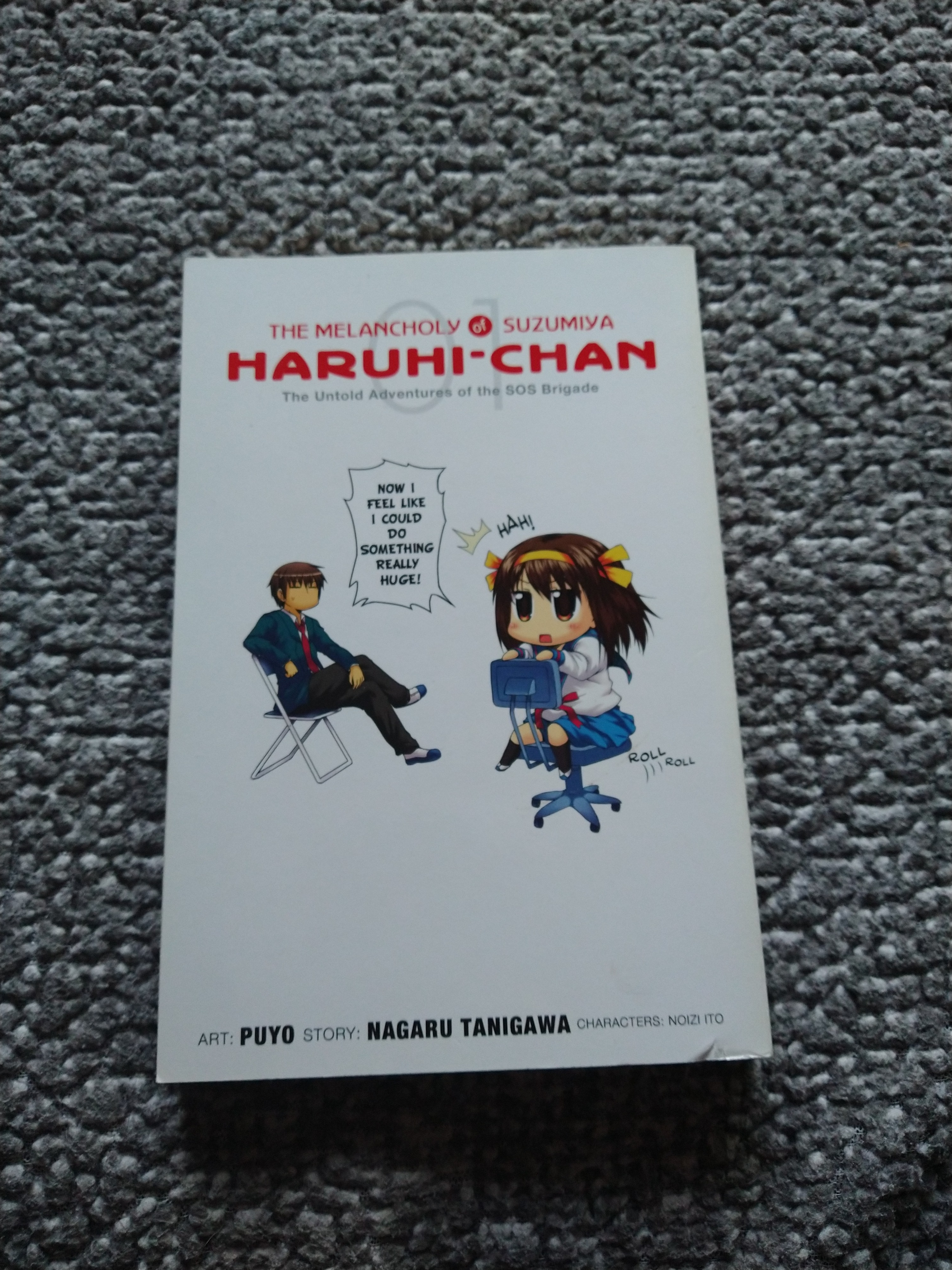 The Melancholy of Suzumiya Haruhi-Chan, Vol. 1