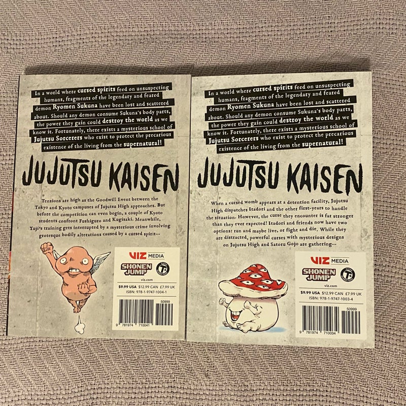 Jujutsu Kaisen, Vol. 2 & 3