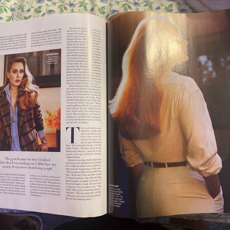 Adele Vogue magazine 