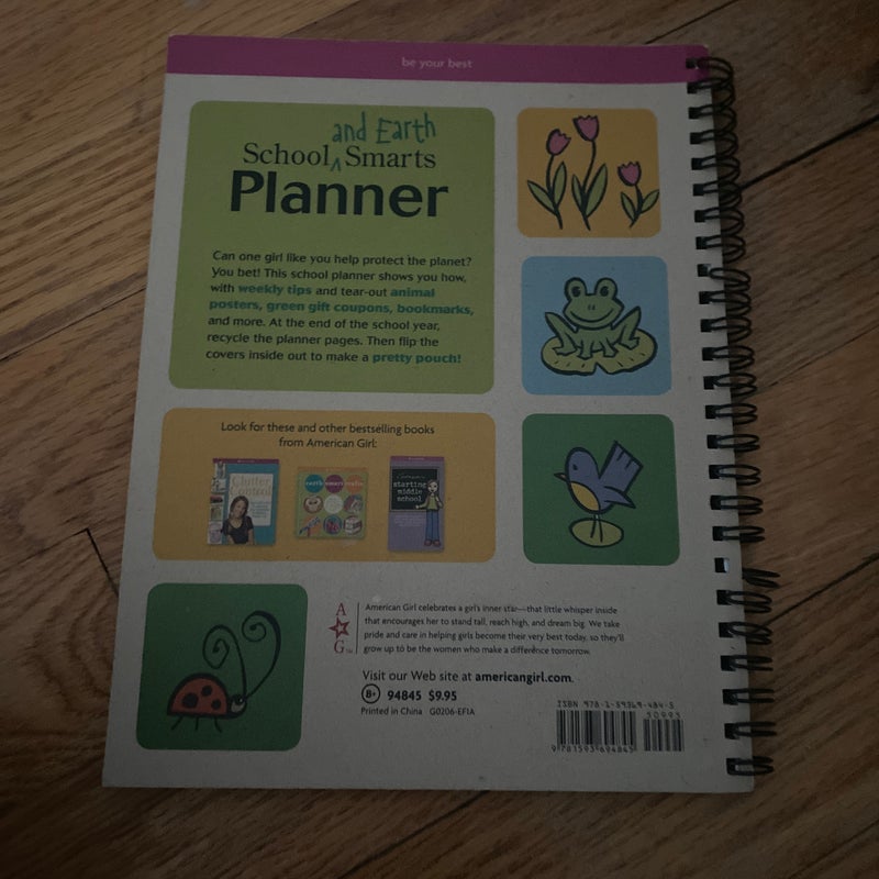 School and Earth Smarts Planner