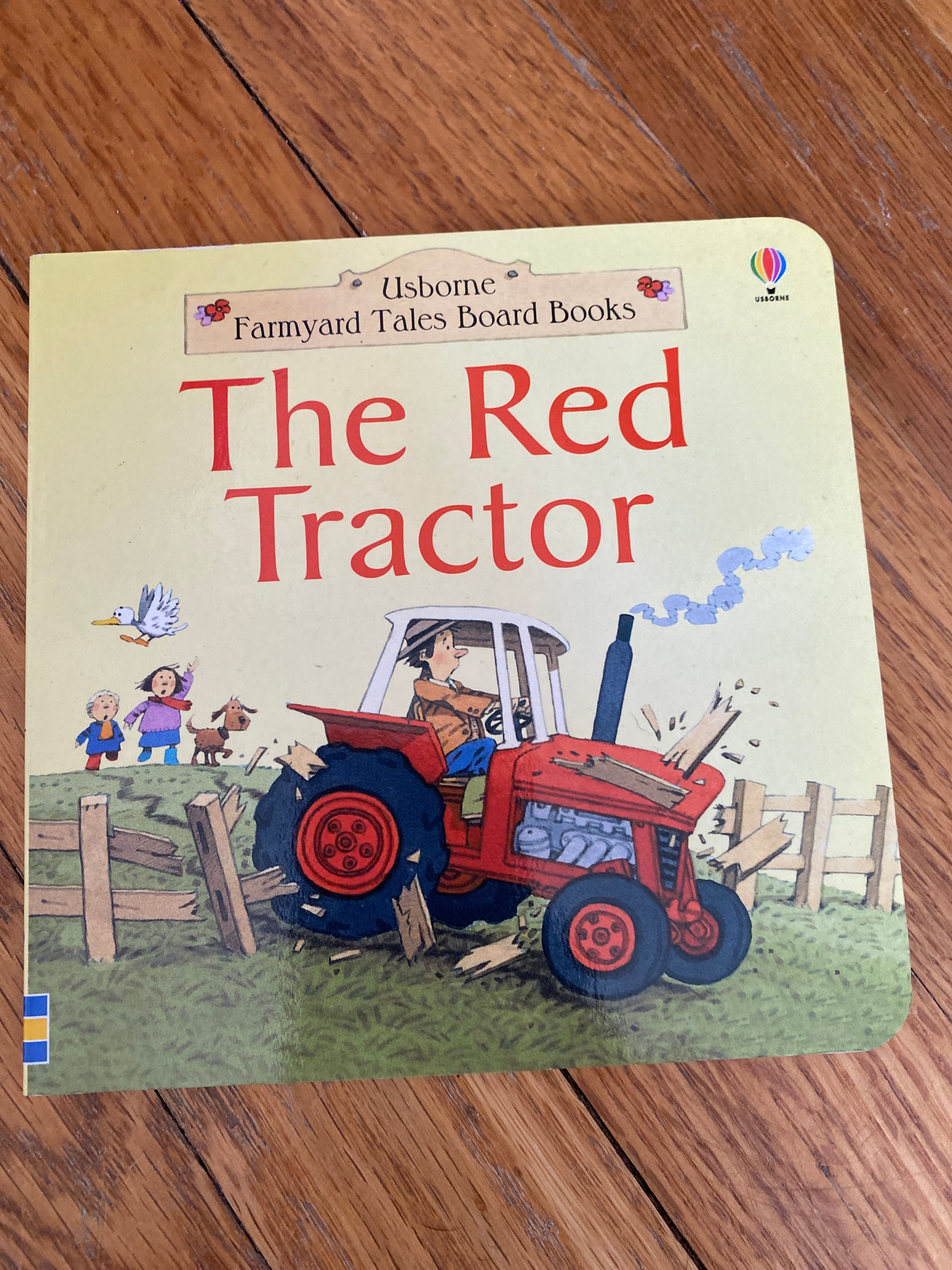 Red Tractor Board Book