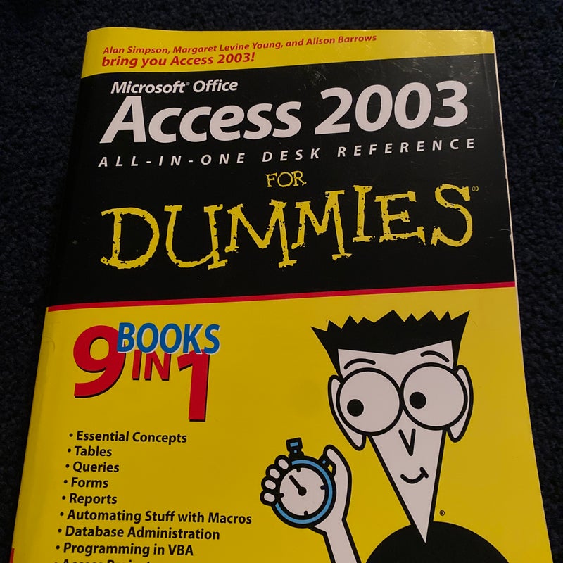 Access 2003 All-in-One Desk Reference for Dummies®