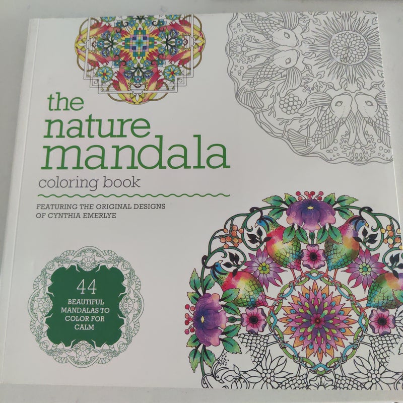 The Nature Mandala Coloring Book