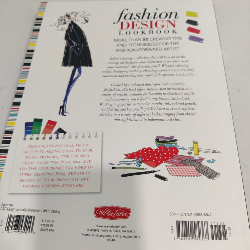 FASHION DESIGN LOOKBOOK: More Than 50 Creative Tips and Techniques for the  Fashion-Forward Artist 