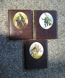 Three the Old West series from Time Life bound and leather cover