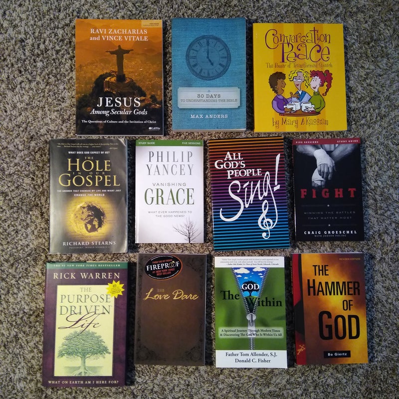 11 spiritual/religious books