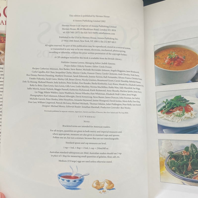 Soups Starters & Salads 