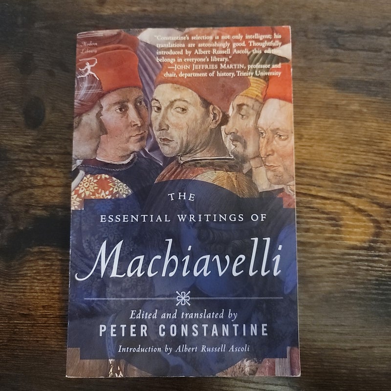 The Essential Writings of Machiavelli